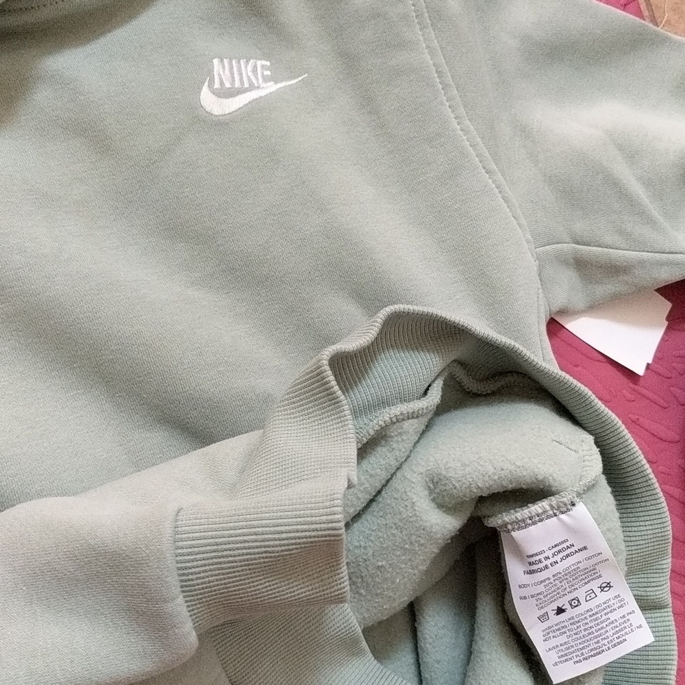 Kid nike cotton hoodie size m new - Picture 4 of 6